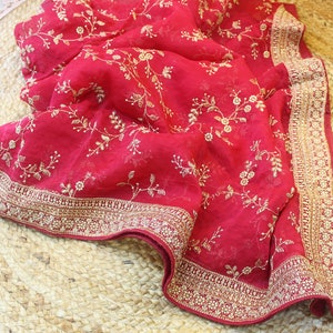 Organza Dupatta | Shop Now Designer Dupatta in Organza Fabric.