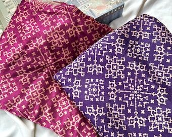 Reines Ajrakh Dupatta mit Print – ein zeitloses Kulturerbe