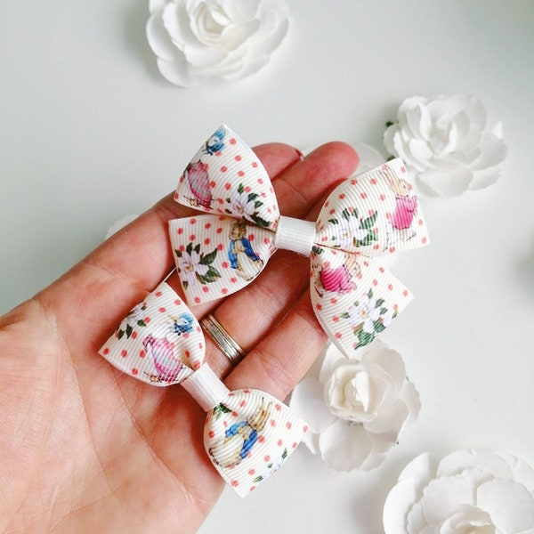 Rabbit Hair Clip Etsy