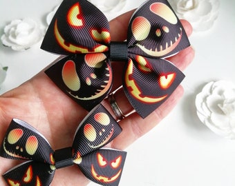 Halloween Pumpkin Bow, Girls Halloween Costume, Girls Gifts, Gifts for Girls, Halloween Party Favours