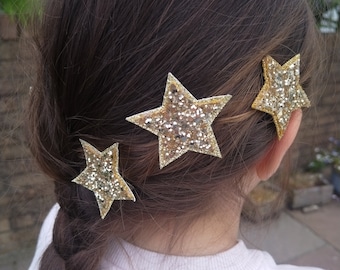 Small Star Clips,