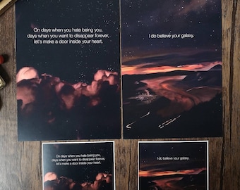 Magic Shop Lyrics - BTS Print