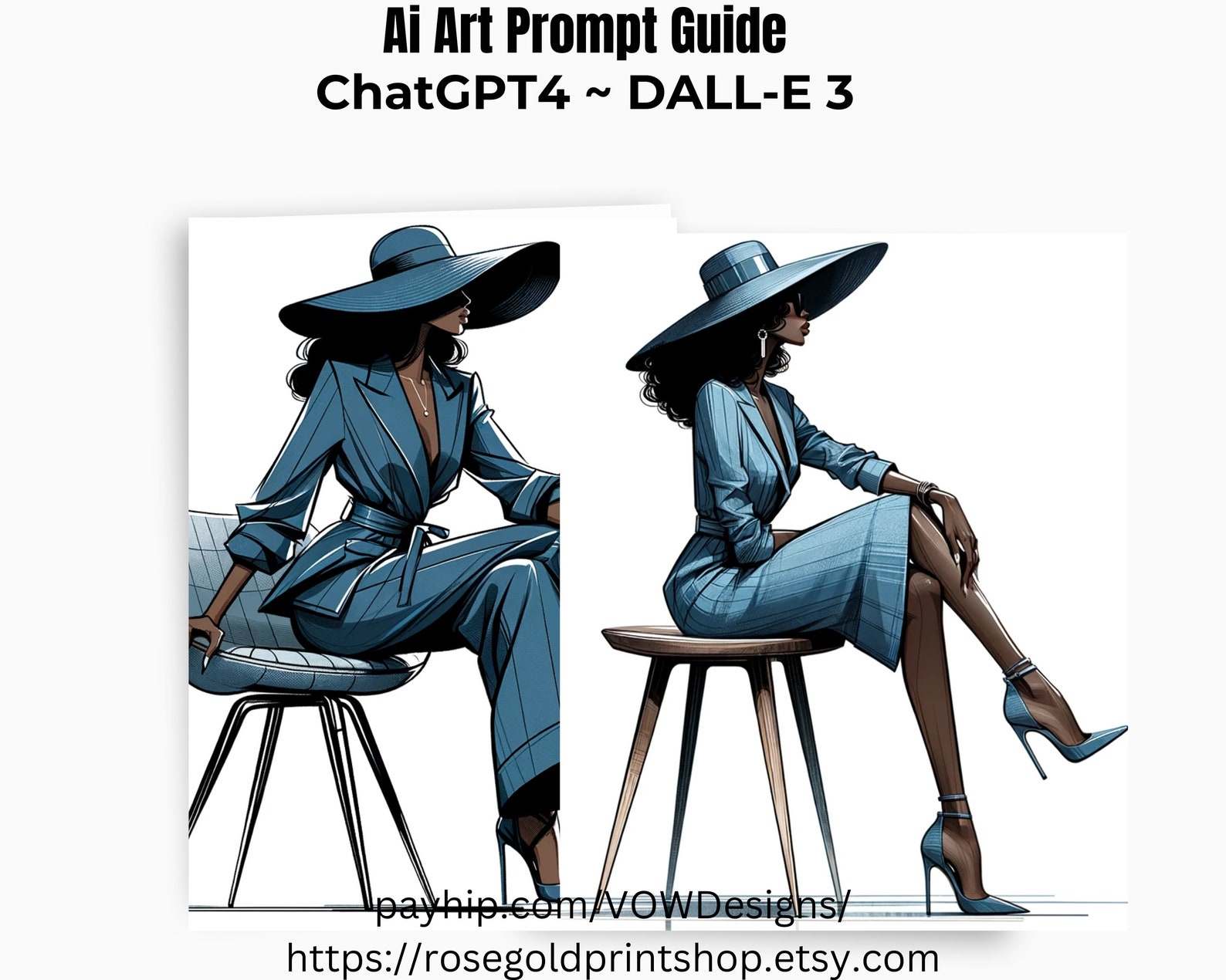 Dall-e3 & Chatgpt V4 AI Art Prompt Guide | African American Women ...