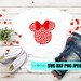 Minnie Hearts svg, Minnie Valentine's day svg, Valentines svg, Disney Valentine svg, Minnie Ears, Kids Valentines Day svg, Minnie Valentine 