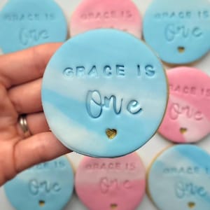 Galletas de azúcar personalizadas para cumpleaños, recuerdos personalizados para eventos.