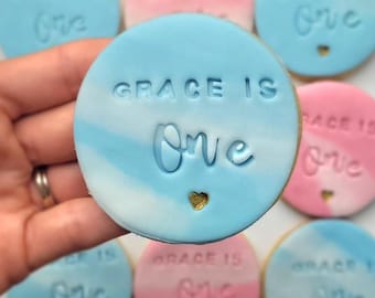 Personalized Birthday Sugar Cookies, Custom Event Favors