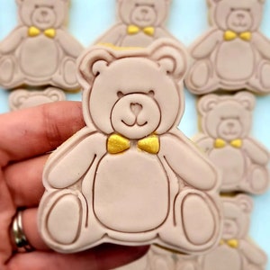 Teddy Bear Cookies/ Bear Biscuits, Postal Cookies, New baby gifts, baby Shower, baby Shower favours, baby Shower gifts, gifts for baby.