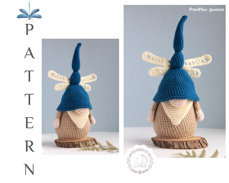 Crochet Garden Insects Gnome Set Pattern Amigurumi Garden Etsy