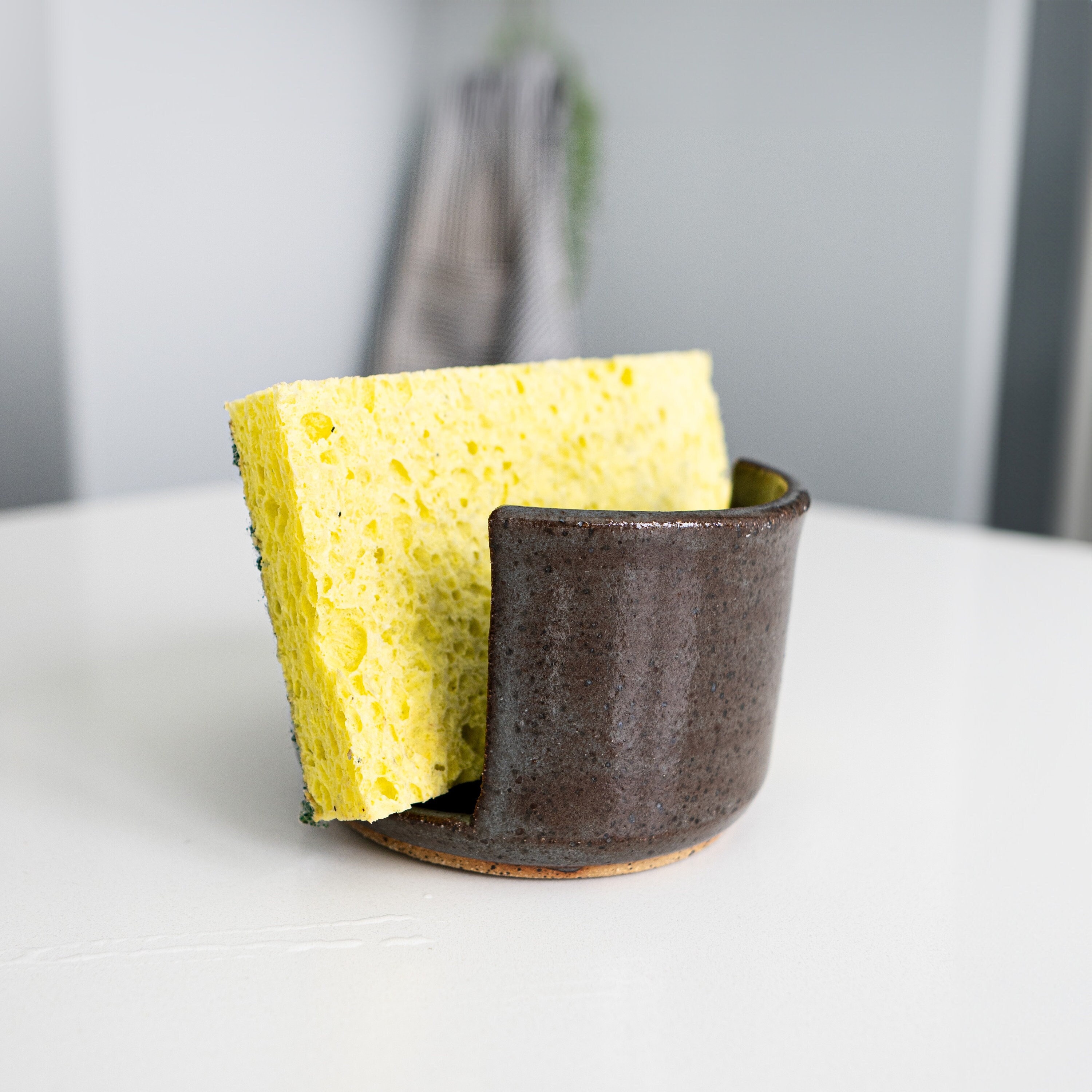 Kitchen Sink Caddy Sponge Holder, Hanging Dish Sponge Organizer Holder –  KeFanta