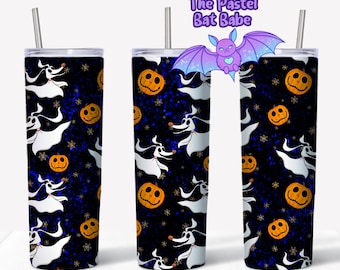 Zero 20 oz Skinny Tumbler Wrap Nbc Ghost Dog Burton Jack