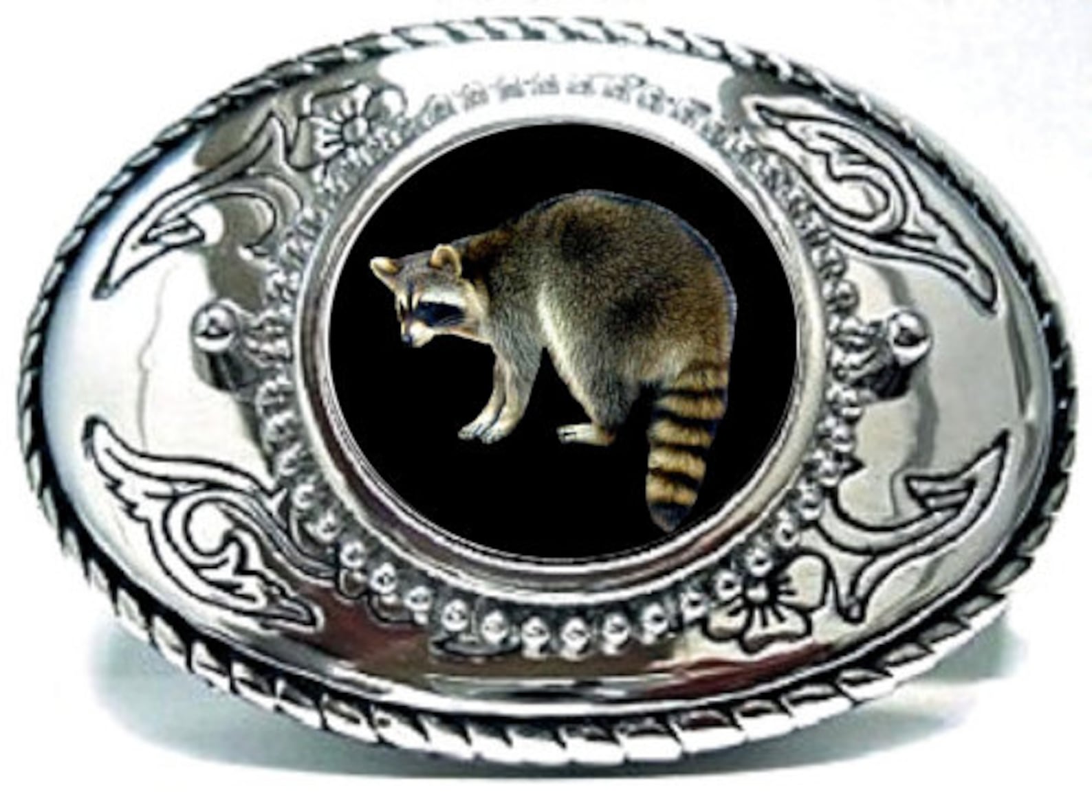 RACOON COON BANDIT Raccoon Hunting Wild Wildlife Handmade Belt Etsy