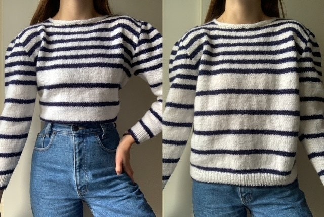 Vintage Sailor Wool Sweater - Etsy Vintage Sailor Wool Sweater - Etsy