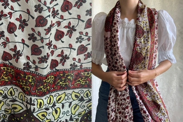 2021 Vrouwen Etnische Bloemen Kwastje Katoenen Sjaal Sjaal Print Kaki Wrap  Vintage Pashmina Stola Bufandas Moslim
