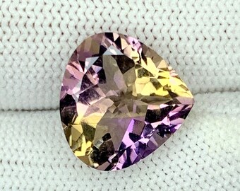 25X25X8 mm For Making Jewelry R-282 Stunning AAA Quality 100/% Natural Ametrine Heart Cabochon Loose Gemstone 37 Ct
