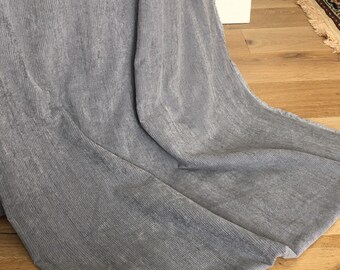 Heathered Gray Mid-Wale Corduroy