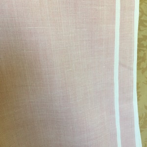 Crisp pink cotton/poly broadcloth shirting