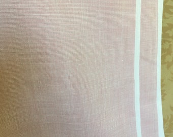 Crisp pink cotton/poly broadcloth shirting