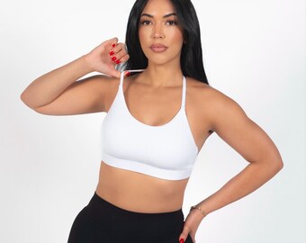 High Support Open-Back Sports Bra