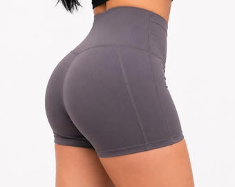 High Waisted Booty Shorts Workout