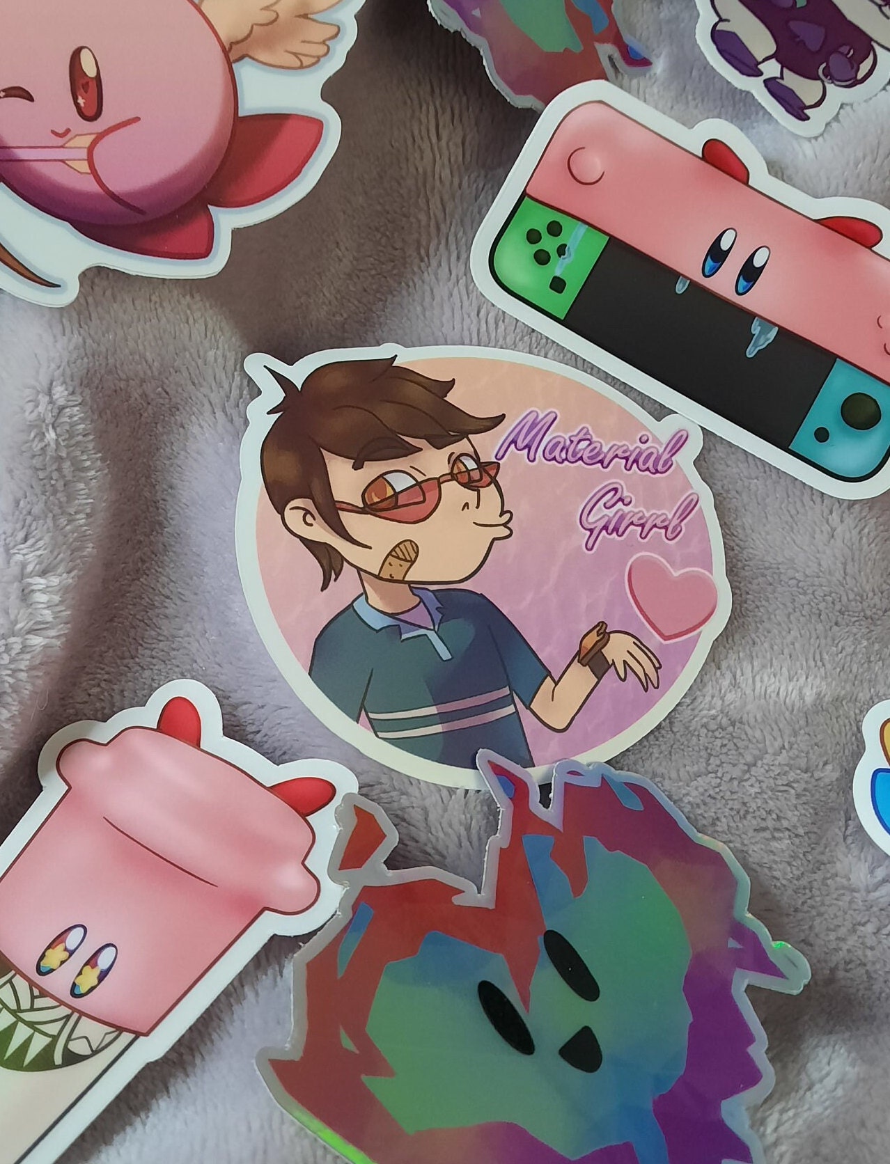 Gregory (FNAF Security Breach) Sticker by finksart