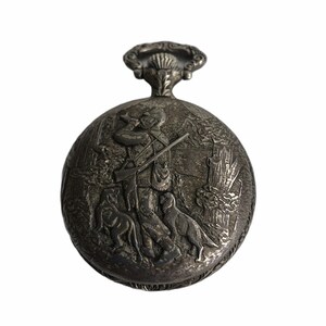 17 Jewels CYCLE Swiss Made Pocket Watch Hunter and Hounds Shockresistant Vintage Etsy