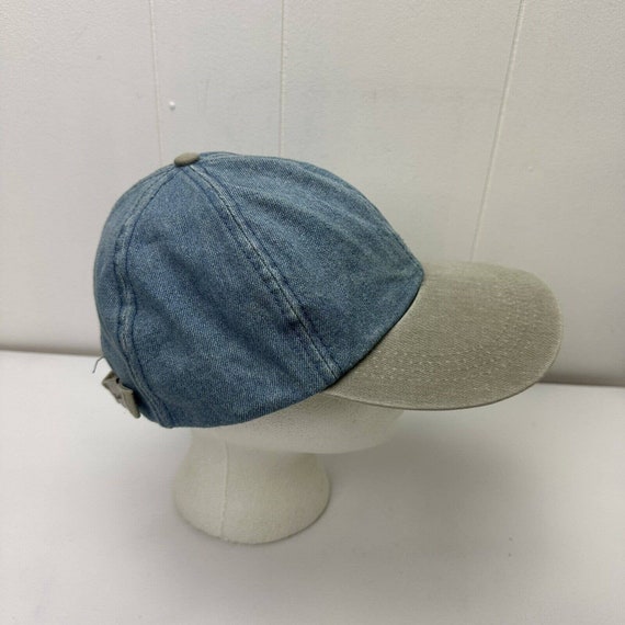 Vintage Route 66 Hat Cap Blue Brown Denim Strapba… - image 7