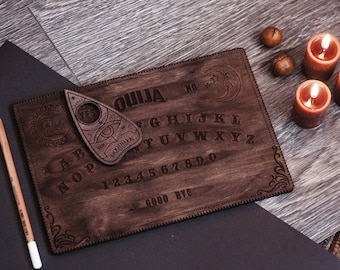 Ouija board wooden,Spirit board,Wood ouija board,Ouija planchette,Talking board,Ouija spirit board,Spirit game