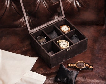 Watch box for men personalized,Wood watch box for men,Watch display box,Custom watch box for men,Watch storage box,Mens watch box wood