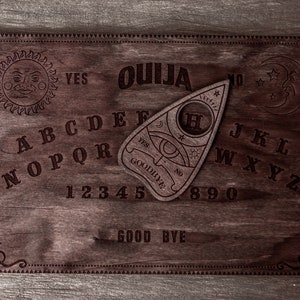 Ouija board wooden,Spirit board,Occult practice,Wood ouija board,Ouija planchette,Talking board,Ouija spirit board