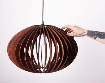 Hanging ceiling lamp, Hanging lamp shade, Chandelier lighting modern, Hanging pendant lamp, Hanging light fixture, Wooden pendant light