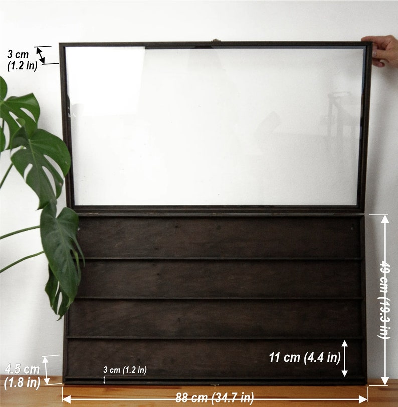 Sport Cards Stand, Wood Display Case, Collectable Display, Cards Storage, Collectable Display, Card Display Case For Sports, Cards Storage image 6
