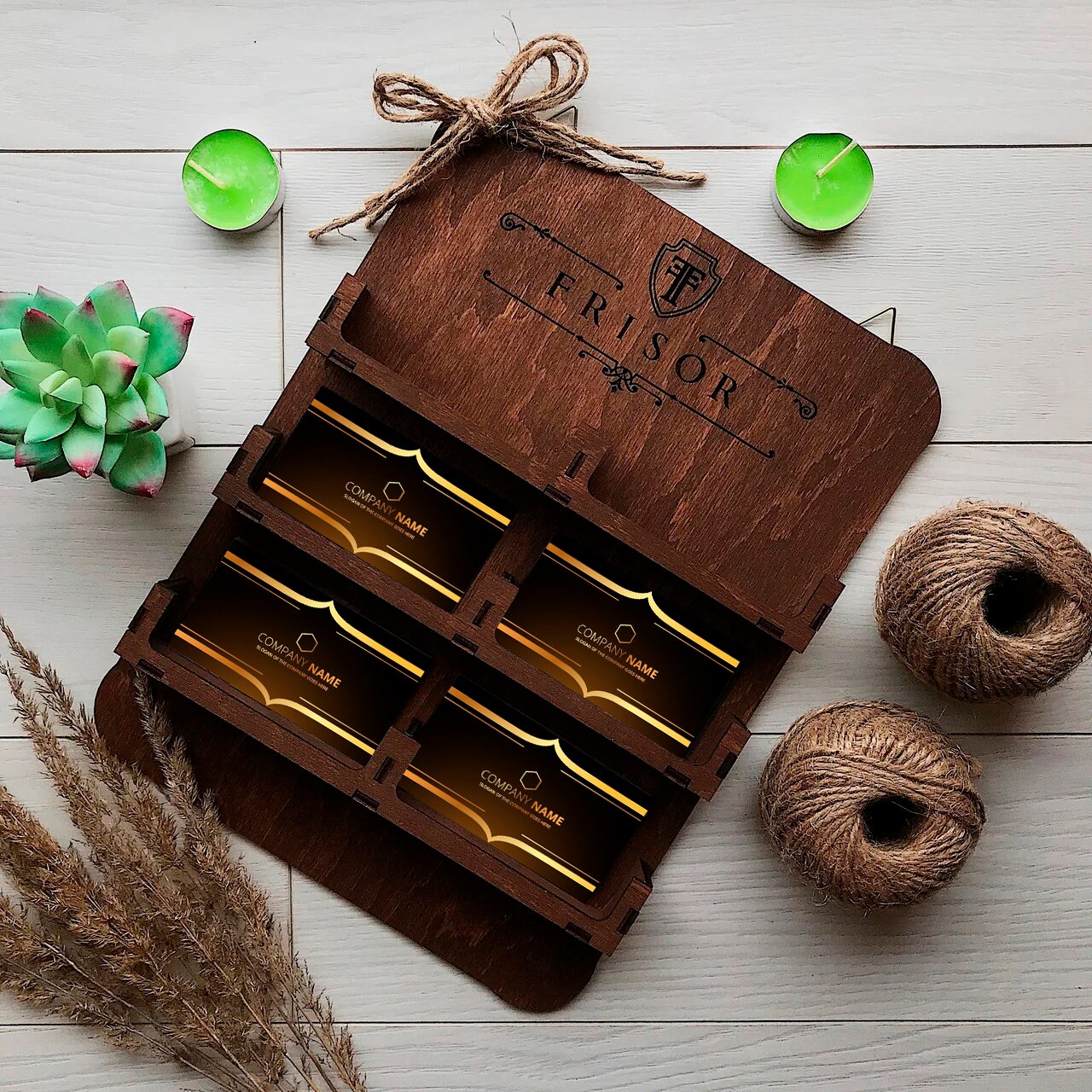 Wall card holderBusiness card holder for wallCard holder for Etsy