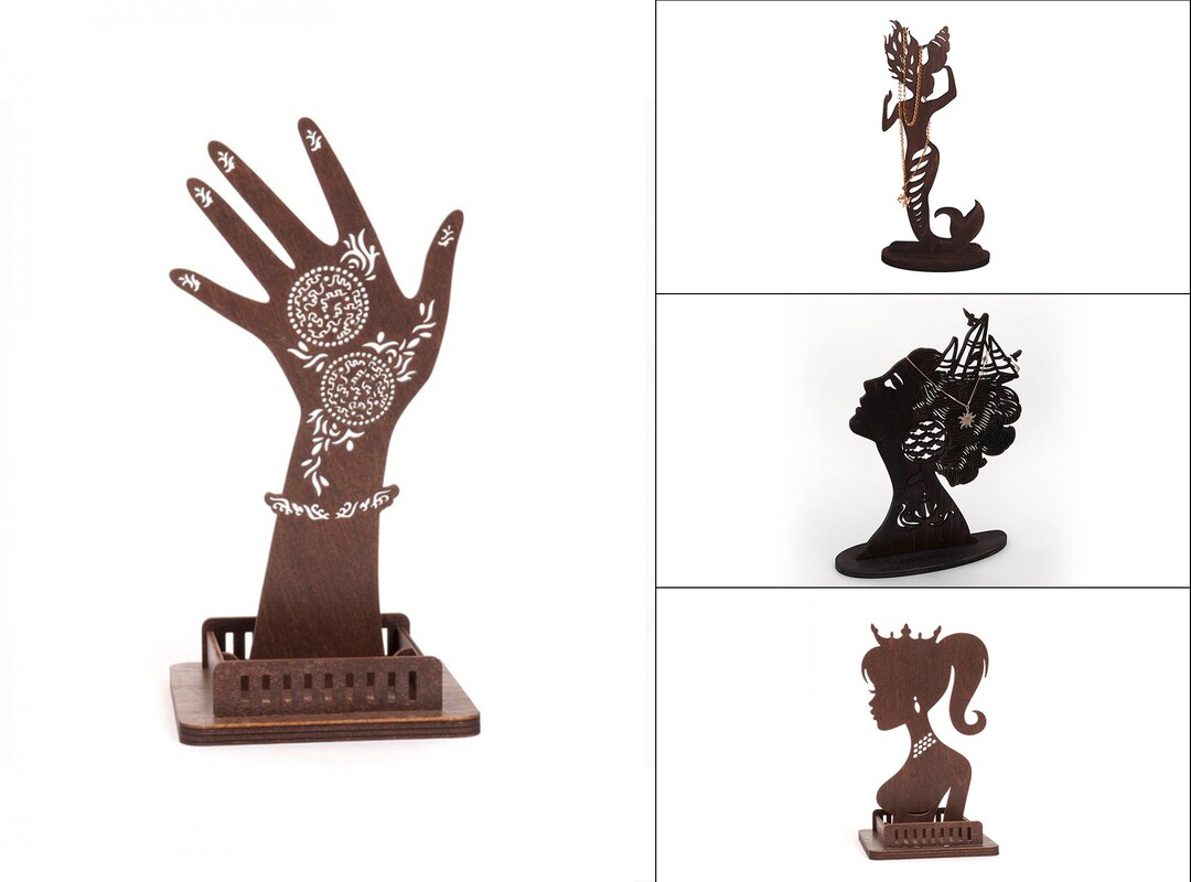 Jewelry Hand Holder,wood Jewelry Organizer,jewelry Display Wood,jewelry Organizer Stand,jewelry