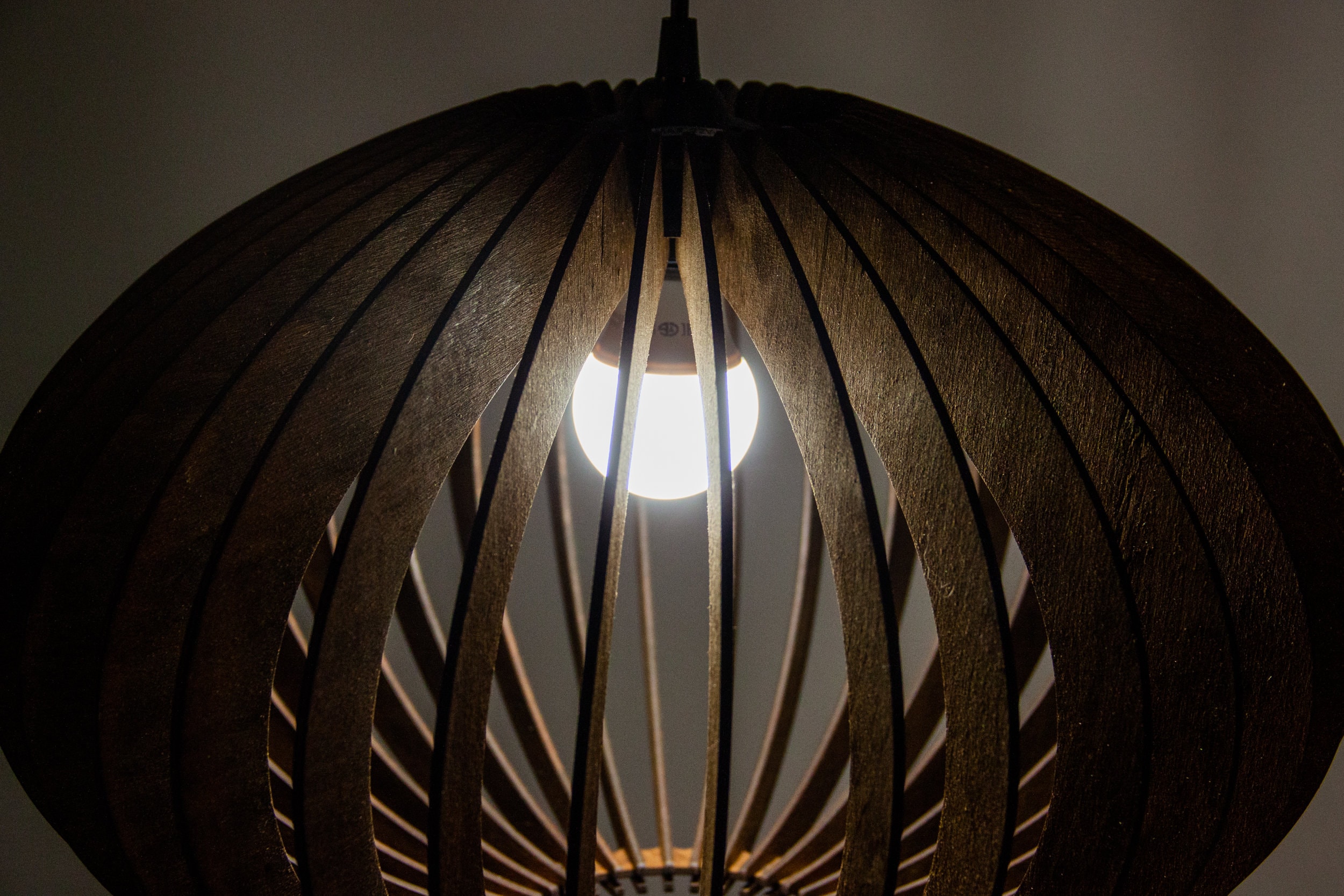 Wooden lamp shadeHanging lamp shadeWood lamp shadeWood Etsy