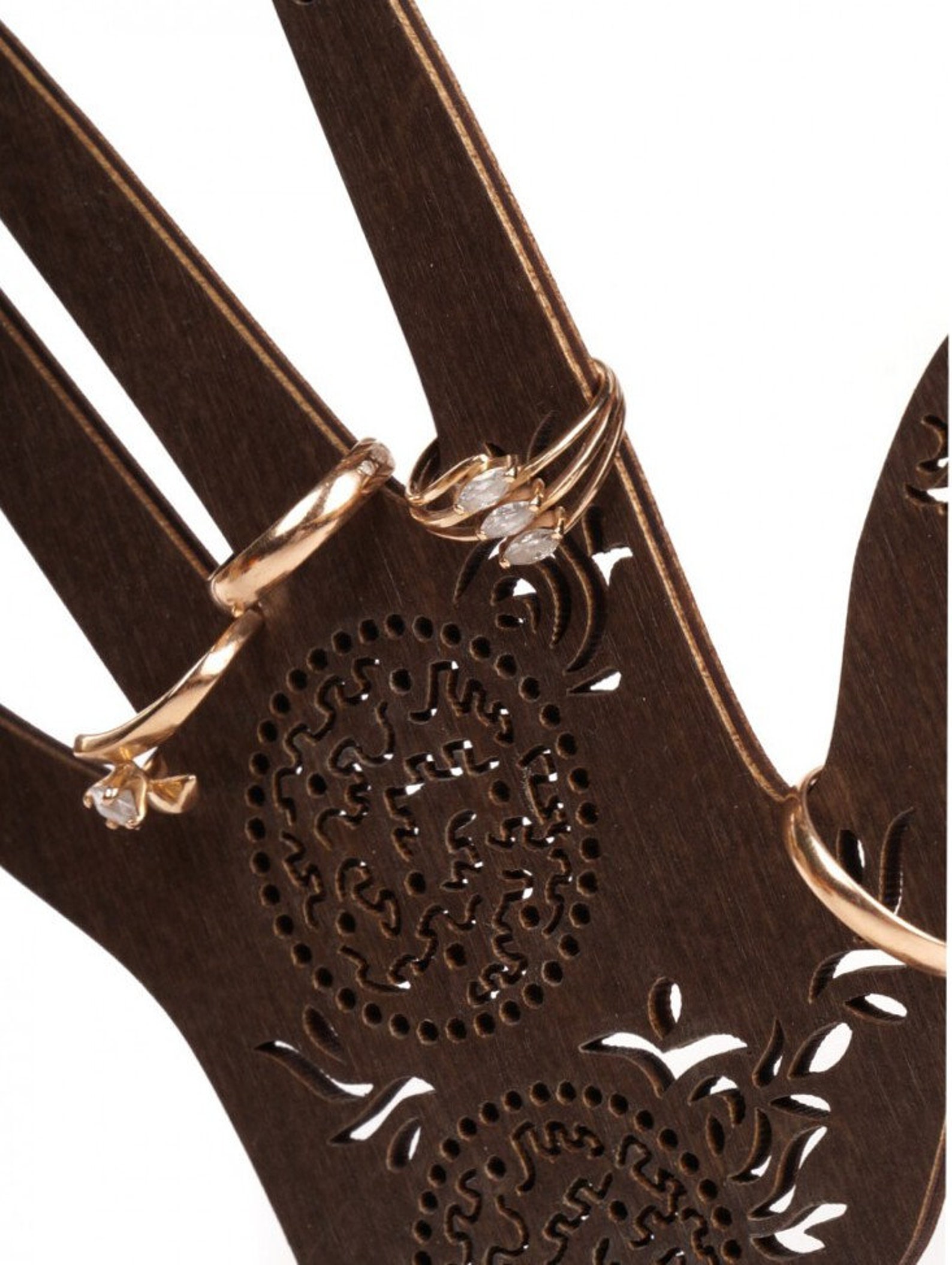 Jewelry hand holderWood jewelry organizerJewelry display Etsy