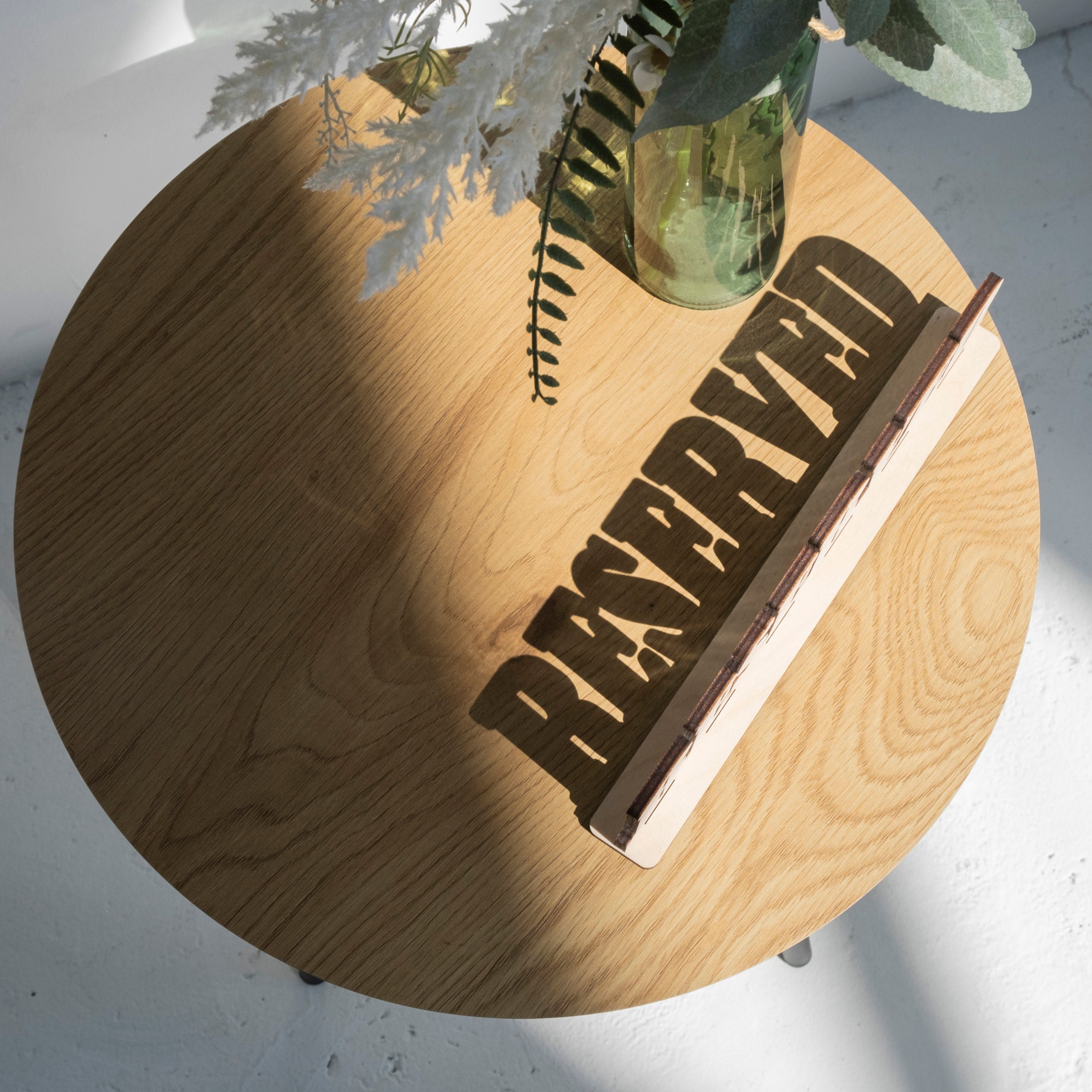 Panneau De Table Réservé,Panneau Réservé Restaurant,Panneaux De Table En Bois,Panneau En Bois Réservé,Panneaux En Bois Restaurants - France