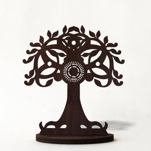 Tree of life jewelry stand,Jewelry tree organizer,Jewelry tree stand holder,Jewelry tree display,Earring holder stand wood,Jewelry organizer
