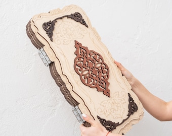 Handmade backgammon set, Custom backgammon board, Backgammon set wood, Backgammon set personalized, Backgammon board game, Luxury backgammon