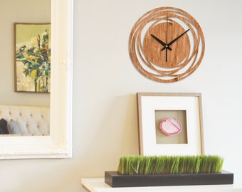 Modern wood wall clock,Wall clock unique,Wall clock wood,Wooden wall clock modern,Wood wall clock