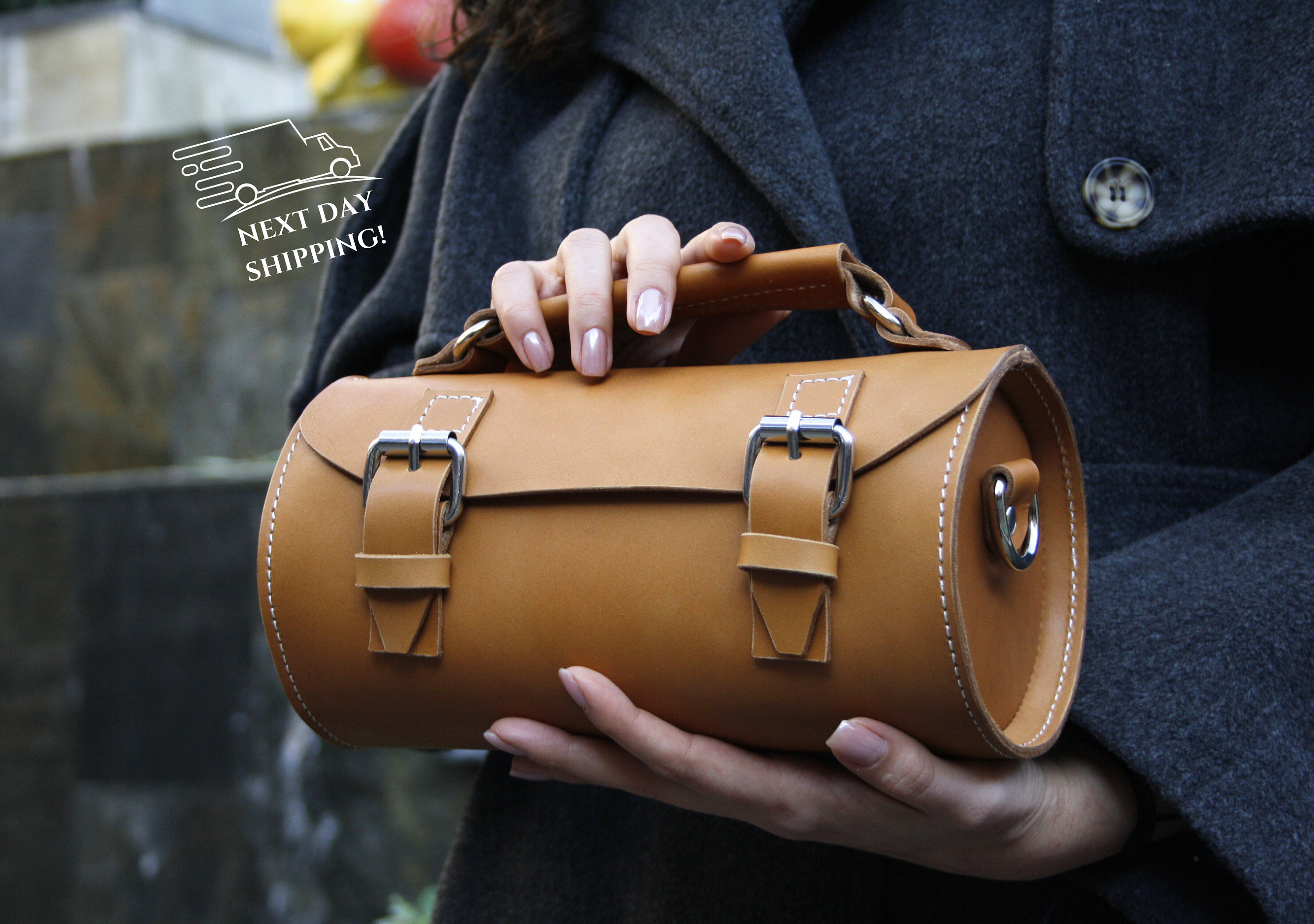 Barrel style bag Etsy