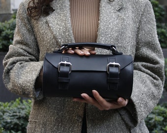 Leder Umhängetasche im klassischen Stil, Leder Umhängetasche für