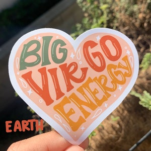 Adesivo da Grande Energia de Virgem