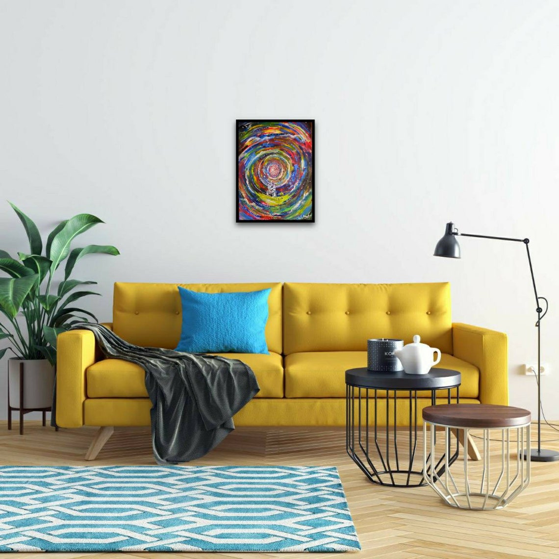 Fantasy wall art wall decor A4 print A3 print living room Etsy