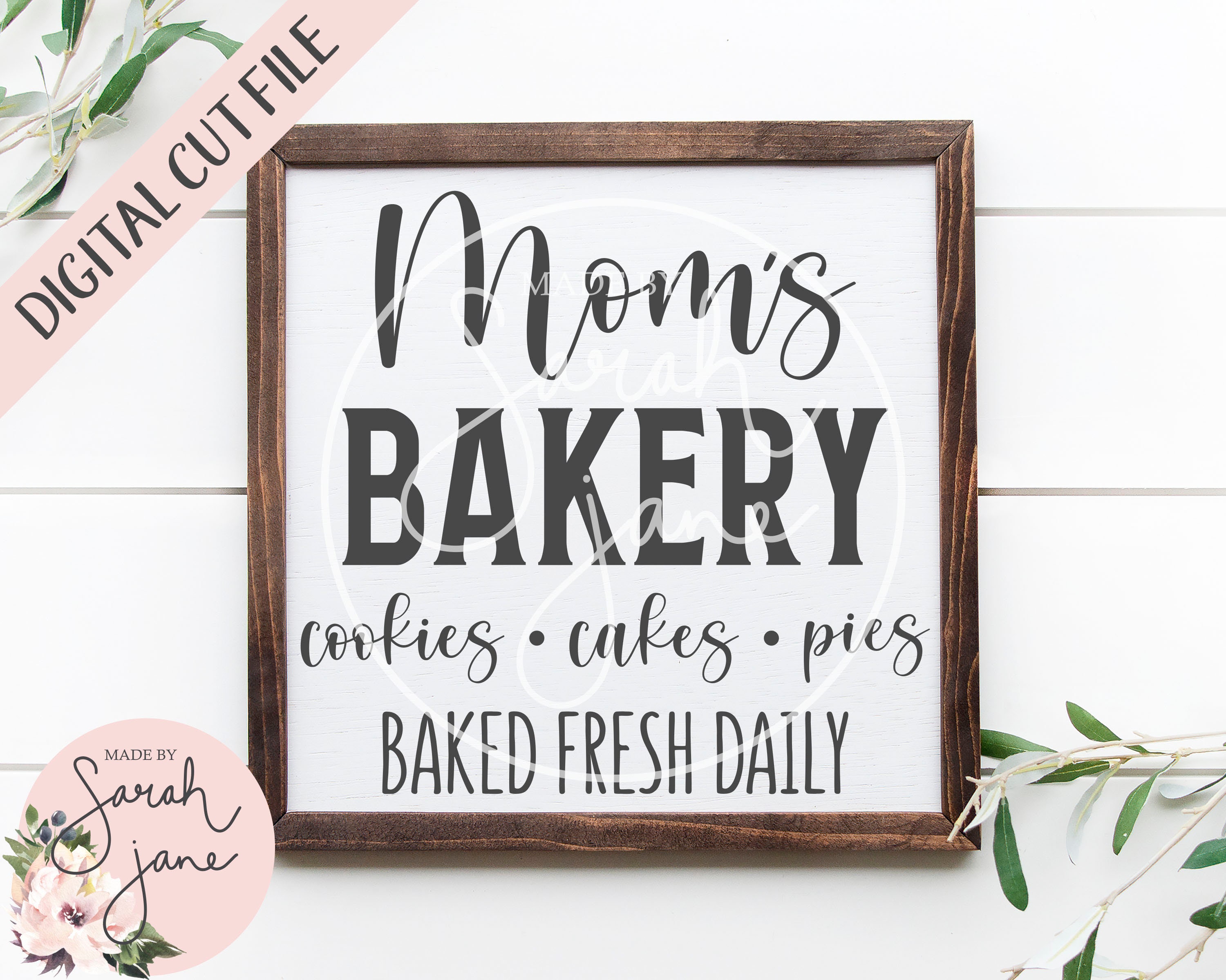 Moms Bakery SVG Digital File Bundle svg dxf eps png | Etsy