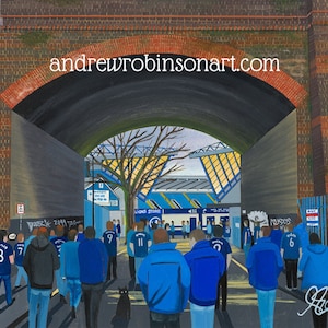Millwall, The Den Stadium, Standard Poster, Wall Art Football Club FC, Gifts, Lions Supporters Memorabilia