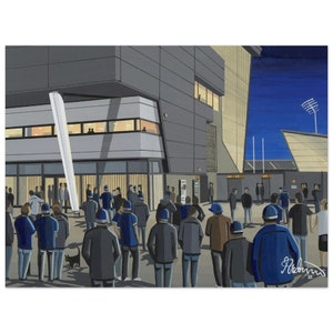 Sale, RugbyStadium, Superior Poster, Wall Art Rugby Club Rugby Stadium Gifts, Sharks Supporters Memorabilia