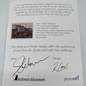 York C. Retro Bootham Crescent football stadium. Ready to hang framed & mounted City art print. Ideal wall art football club F.C memorabilia gift for birthdays, Christmas, Father’s Day. Perfect addition to any home or office. By artist Andrew Robinson.