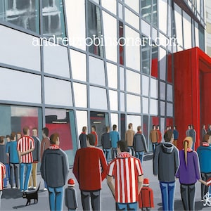 Brentford, Football Stadium, Standard Poster, Wall Art Football Club FC, Gifts, Bees Supporters Memorabilia