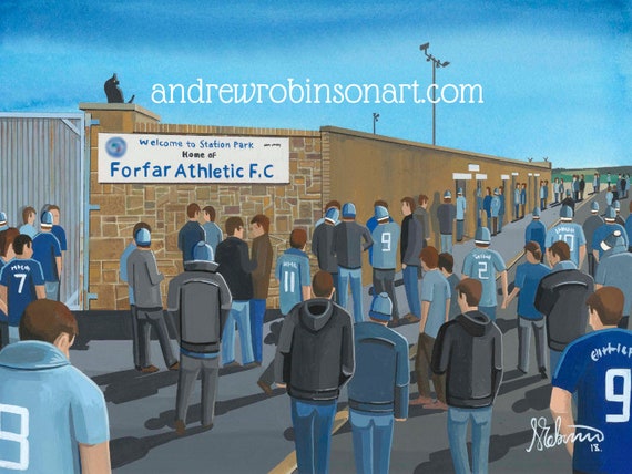Altrincham F.C. Moss Lane Stadium Framed, Professionally Printed Football  Memorabilia Giclee Art Print. : : Home & Kitchen