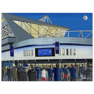 Bristol, Ashton Gate Rugby Stadium, Superior Poster, Wall Art Rugby Club Rugby Stadium Gifts, Bears Kibice Memorabilia